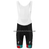 Completo Maglia + Pantaloncino con bretelle 2023 BORA-Hansgrohe Campione Di Germania Manica Corta Bianco